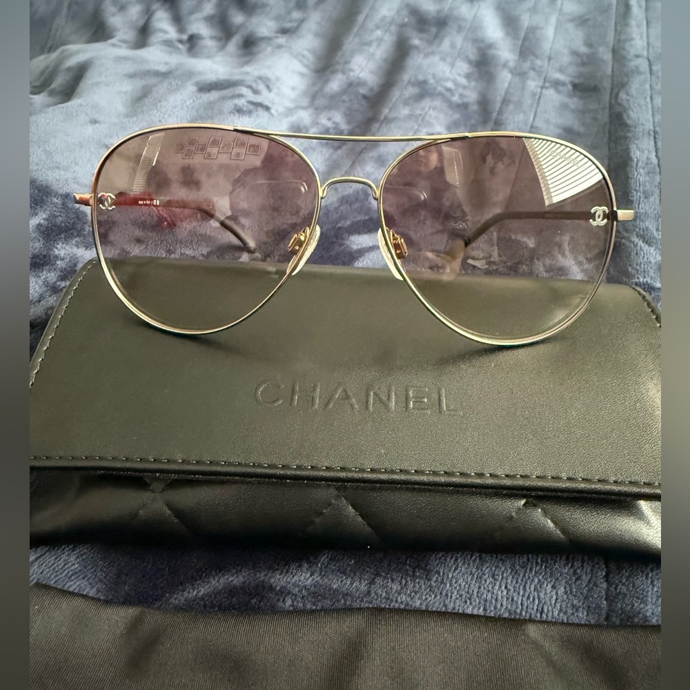 Chanel Pilot Sunglasses